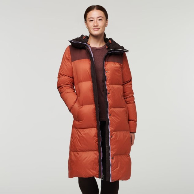 Solazo Donsparka Dames Cotopaxi Cavern-spice Hot