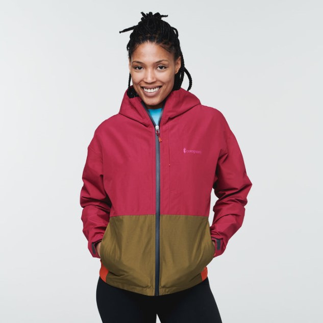 Cotopaxi Merk Raspberry Cielo Regenjack Dames