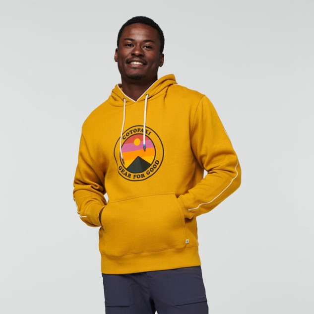 Amber Merken Cotopaxi Zonnige Kant Biologische Pullover Hoodie Heren