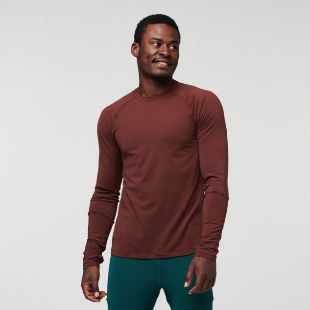 Kastanje Cotopaxi Zaad Ondershirt Top Heren Origineel