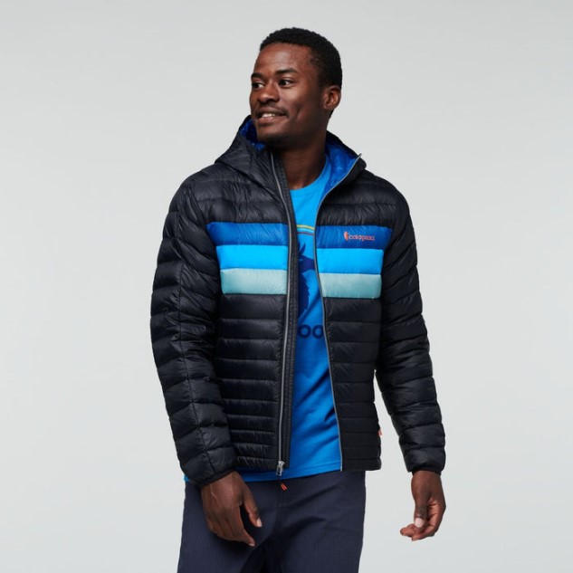 Origins Cotopaxi Fuego Donsjack Met Capuchon Heren Zwart-pacific