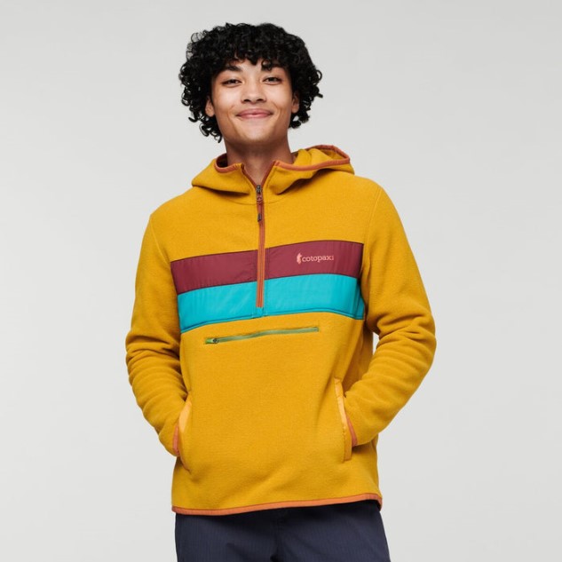 Cotopaxi Hot Teca Fleece Jack Met Halve Ritssluiting En Gerecyclede Heren Scramble