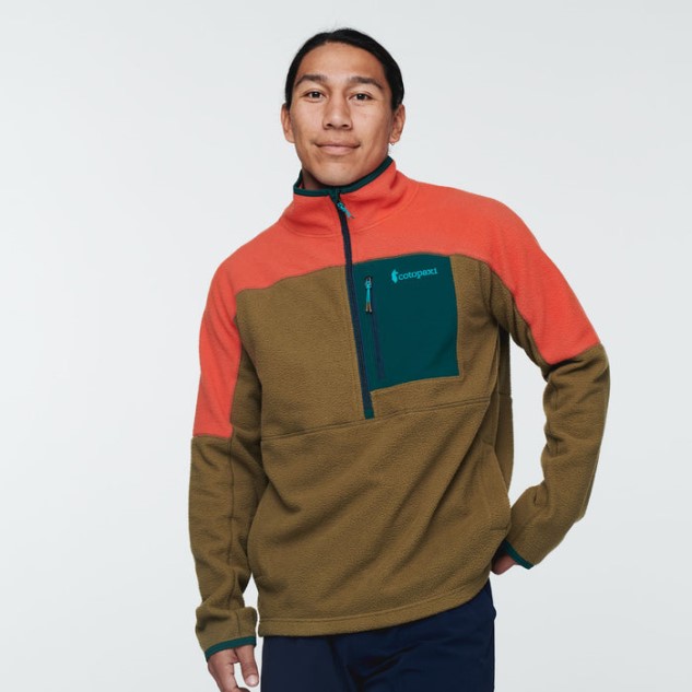Nieuw Cotopaxi Abrazo Fleecejack Met Halve Rits Heren Canyon-oak
