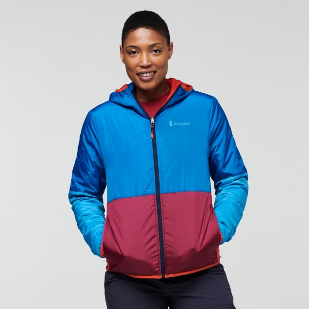 Cotopaxi Teakhouten Warme Jas Met Capuchon Dames Originele Raketwetenschap