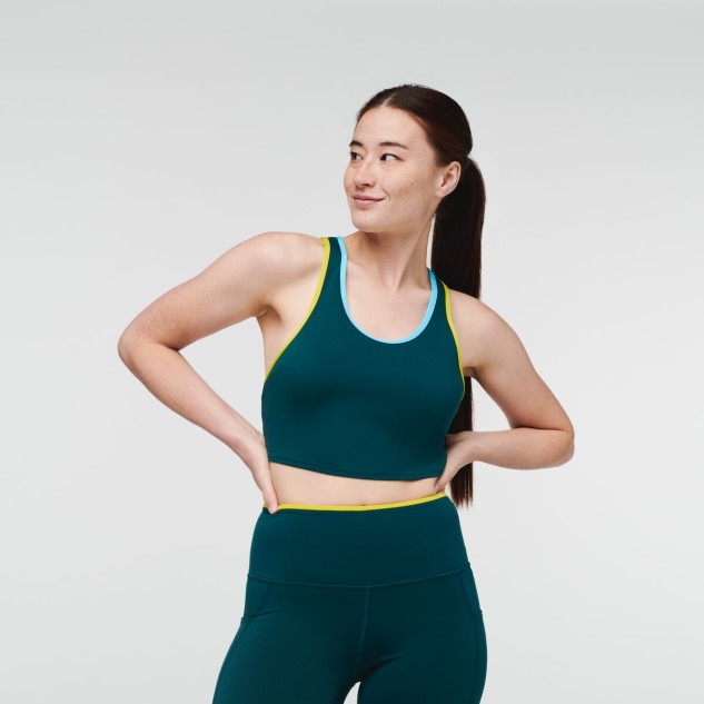 Collectie Cotopaxi Mari Crop Dames Diepe Oceaan