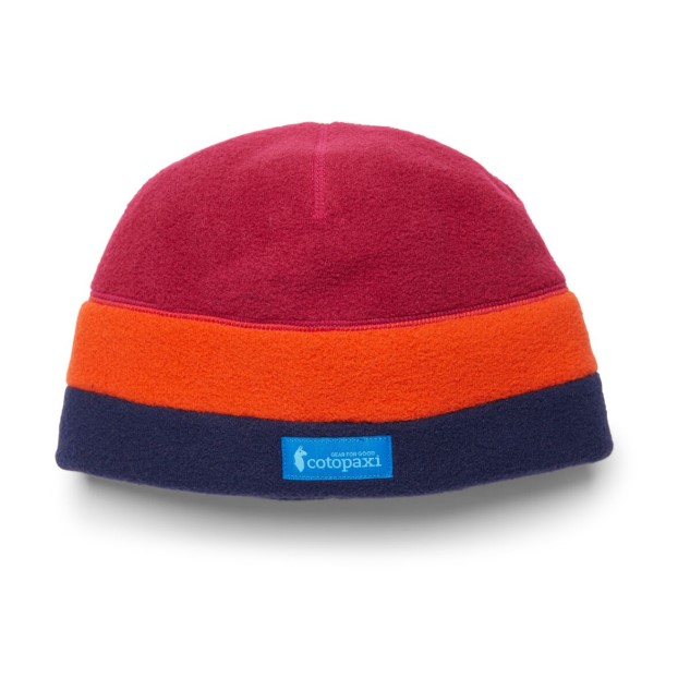 Teca Fleece Muts Cotopaxi Frambozen Strepen Nieuw
